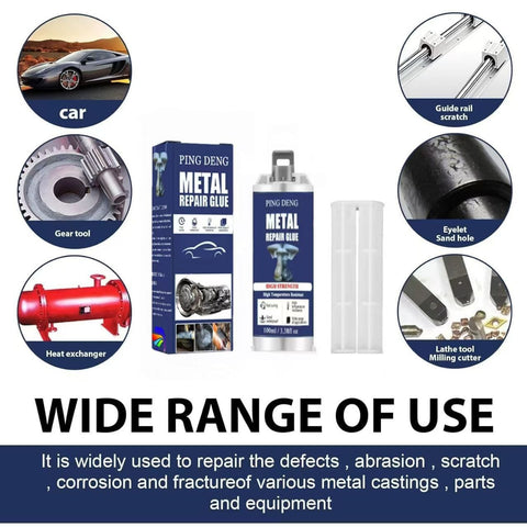 Colle de Réparation Métal Haute Résistance